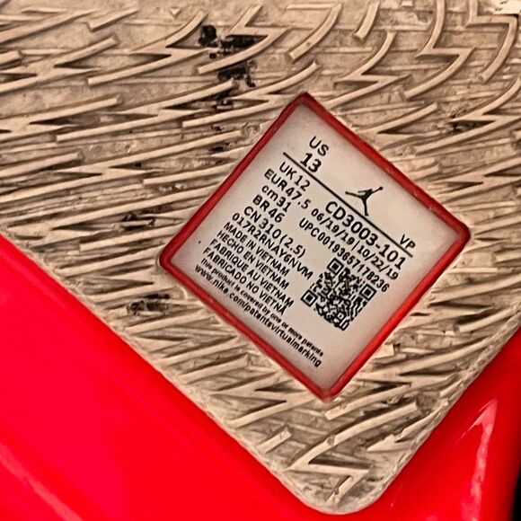 Jordan Why Not Zer0.3 PF Nike sneakers, size 13 - Picture 2 of 4